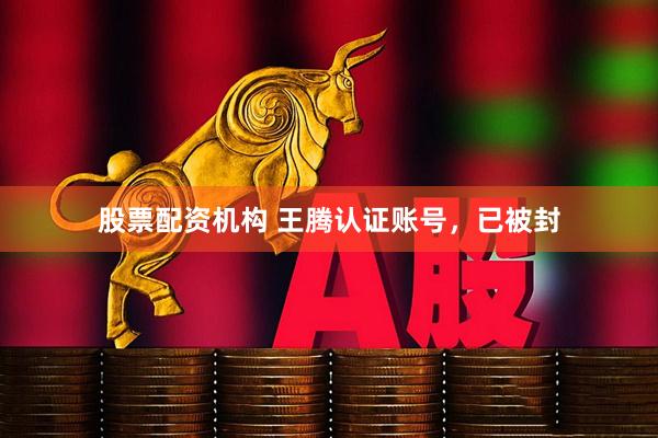 股票配资机构 王腾认证账号，已被封